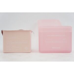 MEDIHEAL Collagen Ampoule Pad Facial Toner 100 Pads Refill + Empty Case
